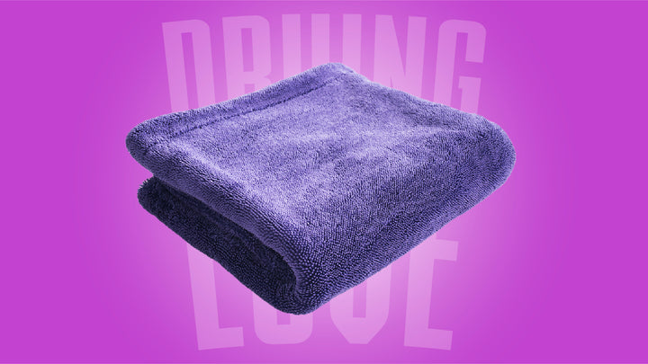 SWZEC Dr Glossy Trockentuch Lila 60x160cm - Mikrofaser Für Auto